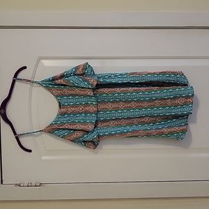 Rue21, Large, Blue and Pink Spaghetti Strap Tank Top